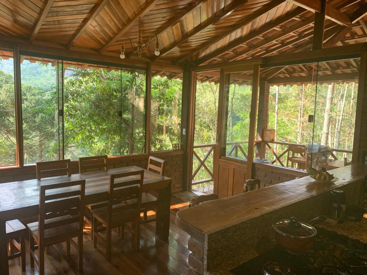 Вилла Casa Araucaria Висконди-ди-Мауа Экстерьер фото